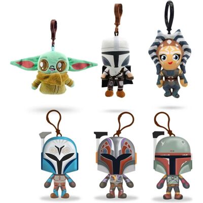 Simba, Schlüsselanhänger, Disney Star Wars Cutie Clipz, 6-sort., Mehrfarbig Simba, Schlüsselanhänger, Disney Star Wars Cutie Clipz, 6-sort., Mehrfarbig