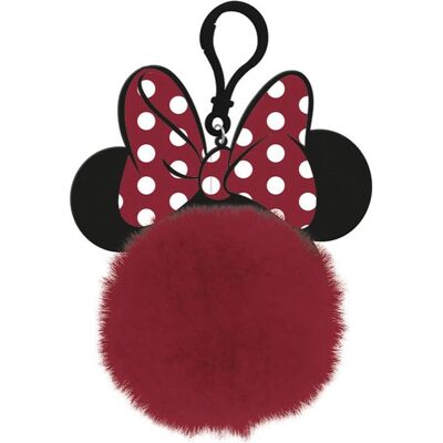 Pyramid Unisex, Schlüsselanhänger, Disney - Minnie Mouse - Porte-clés Minnie Classique à Pom Pom, Rot Pyramid Unisex, Schlüsselanhänger, Disney - Minnie Mouse - Porte-clés Minnie Classique à Pom Pom, Rot