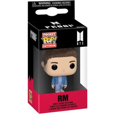 Funko, Schlüsselanhänger, BTS POP! Vinyl Schlüsselanhänger 4 cm RM Display (12), Blau Funko, Schlüsselanhänger, BTS POP! Vinyl Schlüsselanhänger 4 cm RM Display (12), Blau