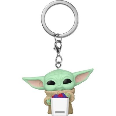 Funko, Unisex, Schlüsselanhänger, Keychain - Pocket Pop! - Star Wars - Grogu, Mehrfarbig Funko, Unisex, Schlüsselanhänger, Keychain - Pocket Pop! - Star Wars - Grogu, Mehrfarbig