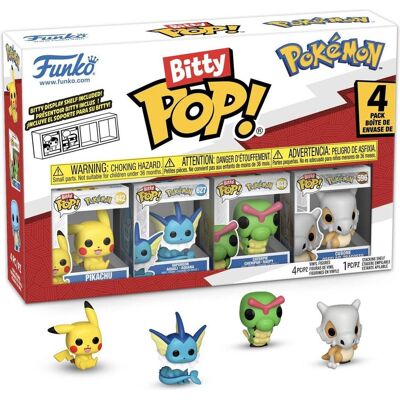 Funko Bitty POP! 4 Pack Pokemon: Pikachu Funko Bitty POP! 4 Pack Pokemon: Pikachu