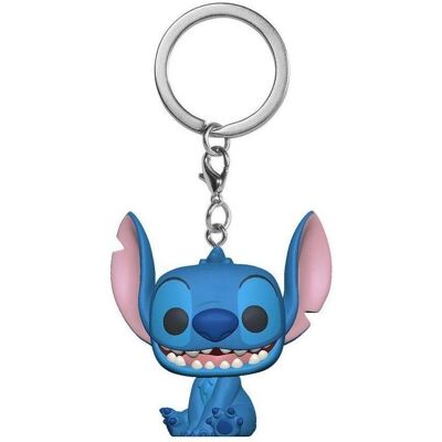 Funko, Schlüsselanhänger, FK55619 - Lilo Stitch Pocket POP! Vinyl Schlüsselanhänger 4 cm Stitch Display (12), Mehrfarbig Funko, Schlüsselanhänger, FK55619 - Lilo Stitch Pocket POP! Vinyl Schlüsselanhänger 4 cm Stitch Display (12), Mehrfarbig