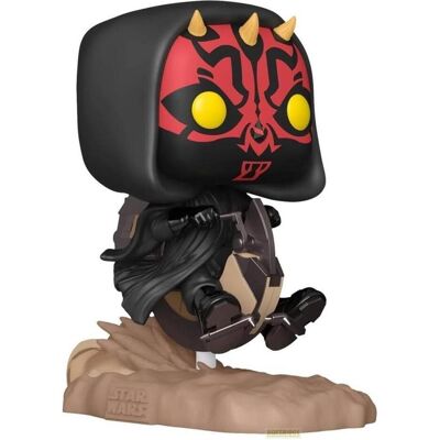 Funko Star Wars POP! Rides Deluxe Vinyl Figur Darth Maul on Bloodfin 9 cm Funko Star Wars POP! Rides Deluxe Vinyl Figur Darth Maul on Bloodfin 9 cm