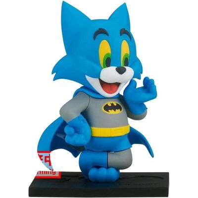 Banpresto TOM ET JERRY - Tom Batman - Figurine WB 100th Anniversary 8cm Banpresto TOM ET JERRY - Tom Batman - Figurine WB 100th Anniversary 8cm
