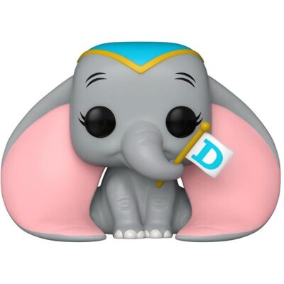 Funko Dumbo POP! Disney Vinyl Figur Dumbo w/flag 9 cm Funko Dumbo POP! Disney Vinyl Figur Dumbo w/flag 9 cm
