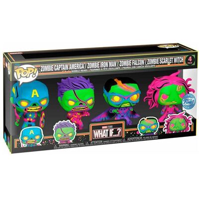Funko Marvel POP! Movies Vinyl Figuren 4er-Pack What if 9 cm Funko Marvel POP! Movies Vinyl Figuren 4er-Pack What if 9 cm