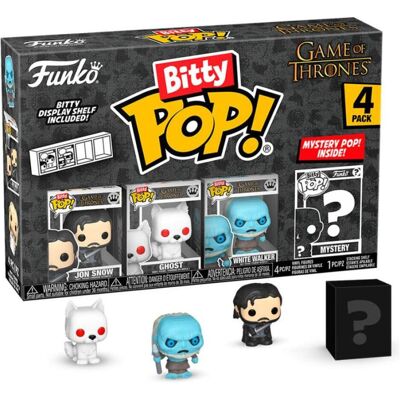 Funko Blister Pack Bitty POP Game of Thrones (1 Packung, 4 Figuren, assortiert) Funko Blister Pack Bitty POP Game of Thrones (1 Packung, 4 Figuren, assortiert)