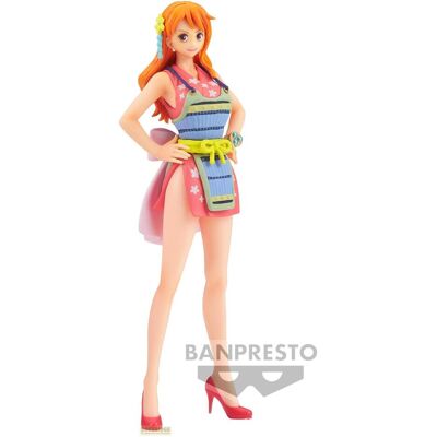 Banpresto One Piece DXF Grandline Lady Wanokuni Vol8 Nami (B) 16cm Banpresto One Piece DXF Grandline Lady Wanokuni Vol8 Nami (B) 16cm