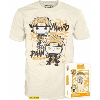 Funko, Shirts, Naruto Boxed Tee T-Shirt Naruto v Pain Grösse L, Mehrfarbig, (L) Funko, Shirts, Naruto Boxed Tee T-Shirt Naruto v Pain Grösse L, Mehrfarbig, (L)