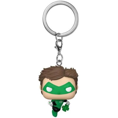 Funko, Unisex, Schlüsselanhänger, DC Comics POP! Vinyl Schlüsselanhänger 4 cm New Classics - Green Lantern Display (12), Silber, Grün Funko, Unisex, Schlüsselanhänger, DC Comics POP! Vinyl Schlüsselanhänger 4 cm New Classics - Green Lantern Display (12), Silber, Grün