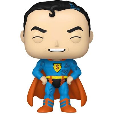 Funko DC Comics POP! Heroes Vinyl Figur Golden Age Superman 9 cm Funko DC Comics POP! Heroes Vinyl Figur Golden Age Superman 9 cm