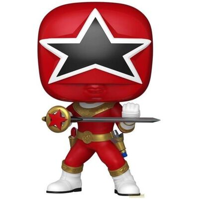Funko Power Rangers Generations (Tommy) POP! Movies Vinyl Figuren Zeo - Red Ranger 9 cm Funko Power Rangers Generations (Tommy) POP! Movies Vinyl Figuren Zeo - Red Ranger 9 cm