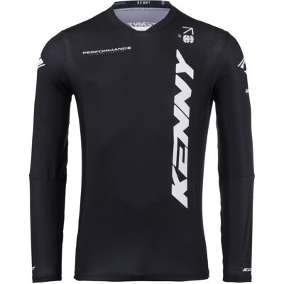 Kenny, Motorsportbekleidung, Racing T-Shirt Cross/Enduro Modell Performance Einfach Schwarz Farbe Schwarz/Weiss Grösse XXL (XXL) Kenny, Motorsportbekleidung, Racing T-Shirt Cross/Enduro Modell Performance Einfach Schwarz Farbe Schwarz/Weiss Grösse XXL (XXL)