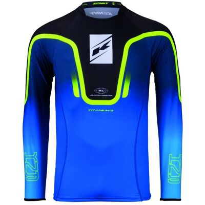 Kenny, Motorsportbekleidung, Racing T-Shirt Cross/Enduro Titanium Fadient Blau Grösse XL (XL) Kenny, Motorsportbekleidung, Racing T-Shirt Cross/Enduro Titanium Fadient Blau Grösse XL (XL)