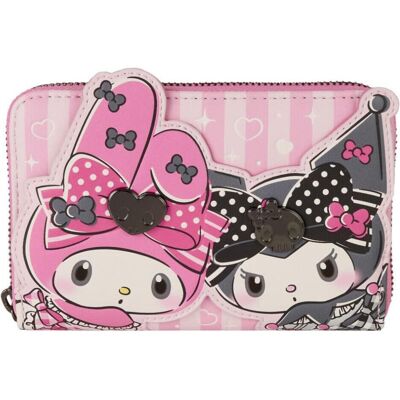 Funko Loungefly Portafoglio Hello Kitty My Melody e Kuromi Funko Loungefly Portafoglio Hello Kitty My Melody e Kuromi