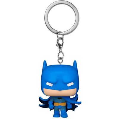 Funko, Jungen, Schlüsselanhänger, DC Comics POP! Vinyl Schlüsselanhänger 4 cm New Classics - Batman Display (12), Mehrfarbig Funko, Jungen, Schlüsselanhänger, DC Comics POP! Vinyl Schlüsselanhänger 4 cm New Classics - Batman Display (12), Mehrfarbig
