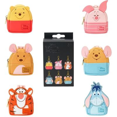 Loungefly, Damen, Schlüsselanhänger, Disney: Winnie The Pooh - Mystery Box Mini Backpacks Bag Charm-Ea, Mehrfarbig Loungefly, Damen, Schlüsselanhänger, Disney: Winnie The Pooh - Mystery Box Mini Backpacks Bag Charm-Ea, Mehrfarbig