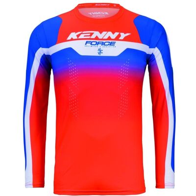 Kenny, Motorsportbekleidung, Racing T-Shirt Cross/Enduro Force Beach Orange Farbe Orange/Blau Grösse S (S) Kenny, Motorsportbekleidung, Racing T-Shirt Cross/Enduro Force Beach Orange Farbe Orange/Blau Grösse S (S)