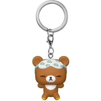 Funko "RILAKKUMA - Pocket Pop Keychain - Chairoikoguma Sleepy" Funko "RILAKKUMA - Pocket Pop Keychain - Chairoikoguma Sleepy"