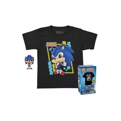 Funko SONIC - Pocket POP - Sonic + T-shirt Enfant (M) Funko SONIC - Pocket POP - Sonic + T-shirt Enfant (M)