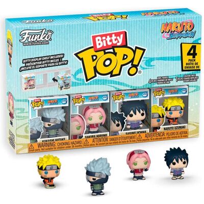 Funko Bitty Pop 4 Pack Naruto Shippuden Kakashi Hatake Funko Bitty Pop 4 Pack Naruto Shippuden Kakashi Hatake