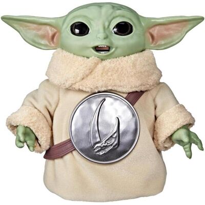 Star Wars HAS SW Figure Snacking Grogu with accessory 16,5 cm Star Wars HAS SW Figure Snacking Grogu with accessory 16,5 cm