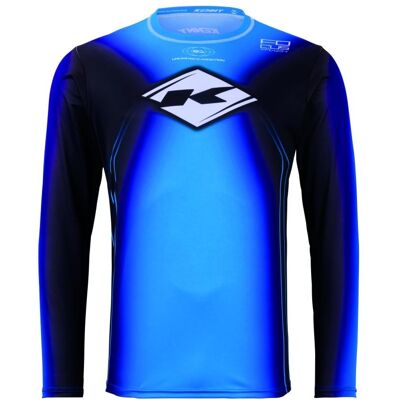 Kenny, Motorsportbekleidung, Racing T-Shirt Cross/Enduro Track Focus Blau Grösse XXL (XXL) Kenny, Motorsportbekleidung, Racing T-Shirt Cross/Enduro Track Focus Blau Grösse XXL (XXL)