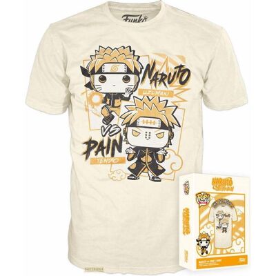 Funko, Shirts, Naruto Boxed Tee T-Shirt Naruto v Pain Grösse S, (S) Funko, Shirts, Naruto Boxed Tee T-Shirt Naruto v Pain Grösse S, (S)