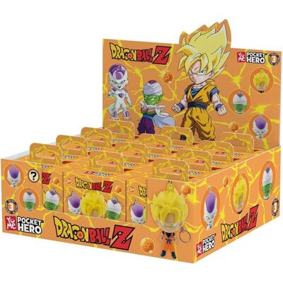 YuMe, Schlüsselanhänger, (12pz) Dragon Ball Z Pocket Hero Blind Box Series 1, Mehrfarbig YuMe, Schlüsselanhänger, (12pz) Dragon Ball Z Pocket Hero Blind Box Series 1, Mehrfarbig