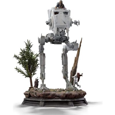 Iron Studios Star Wars statuette 1/20 Demi Art Scale AT-ST and Chewbacca 53 cm Iron Studios Star Wars statuette 1/20 Demi Art Scale AT-ST and Chewbacca 53 cm