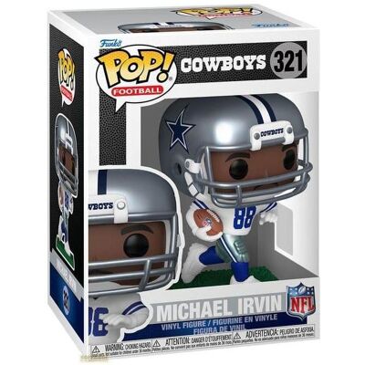 Funko NFL: Legends POP! Sports Vinyl Figur Legends- Michael Irvin(Cowboys) 9 cm Funko NFL: Legends POP! Sports Vinyl Figur Legends- Michael Irvin(Cowboys) 9 cm