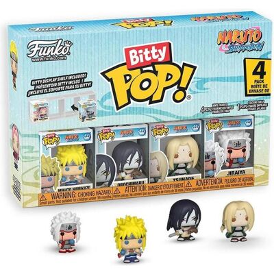 Funko BITTY POP 4 Pack Naruto Shippuden Minato Namikaze Funko BITTY POP 4 Pack Naruto Shippuden Minato Namikaze