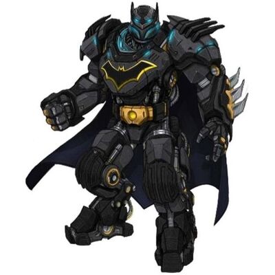 Batman's Actionfigur - Metal Force Hero - ca. 30 cm - Action Figure Batman's Actionfigur - Metal Force Hero - ca. 30 cm - Action Figure