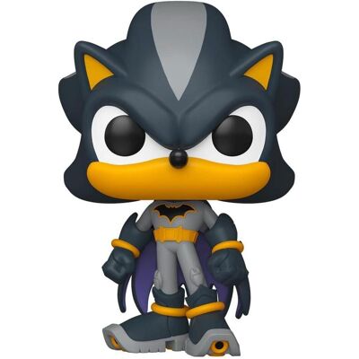 Funko Sonic X Justice League of America - Shadow as The Batman POP Games Funko Sonic X Justice League of America - Shadow as The Batman POP Games