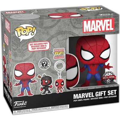 Funko POPS Gift Set Marvel Retail Box Funko POPS Gift Set Marvel Retail Box