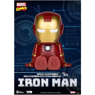 Beast Kingdom, Spardose, Classic Marvel Comics Piggy Vinyl Spardose Iron-man 12 cm Beast Kingdom, Spardose, Classic Marvel Comics Piggy Vinyl Spardose Iron-man 12 cm