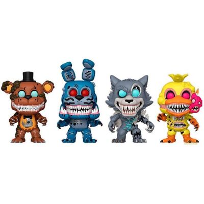 Funko POP Pack 4 Figuren Five Nights at Freddys Exclusive Funko POP Pack 4 Figuren Five Nights at Freddys Exclusive