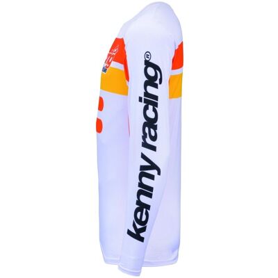 Kenny, Motorsportbekleidung, Racing T-Shirt Cross/Enduro Force Beach Dust Orange Farbe Orange/Weiss Grösse XXL (XXL) Kenny, Motorsportbekleidung, Racing T-Shirt Cross/Enduro Force Beach Dust Orange Farbe Orange/Weiss Grösse XXL (XXL)