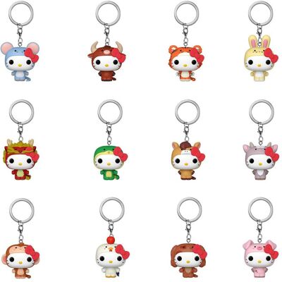 Funko Assorted Pocket POP Keychain Hello Kitty Funko Assorted Pocket POP Keychain Hello Kitty