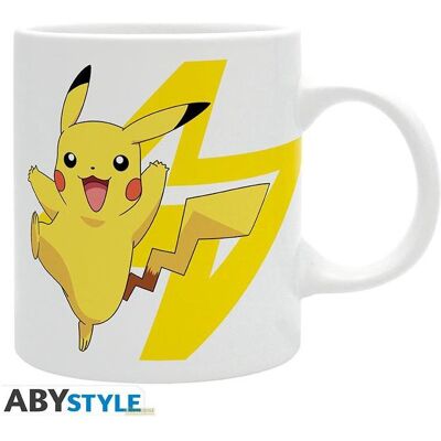 GB Eye Tazza Pokemon : Logo & Pikachu 320 ml, Tasse, Weiss GB Eye Tazza Pokemon : Logo & Pikachu 320 ml, Tasse, Weiss
