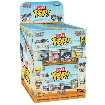 Funko BITTY POP 4 Pack Display da 12pz Naruto Shippuden Funko BITTY POP 4 Pack Display da 12pz Naruto Shippuden