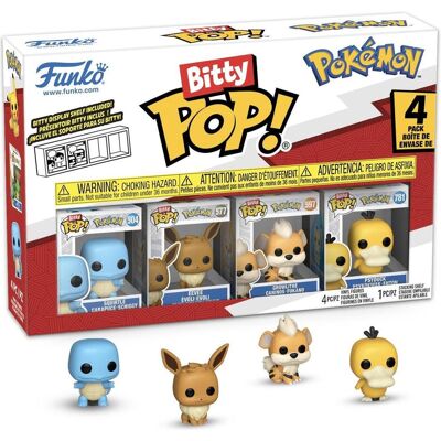 Funko Bitty POP! 4 Pack Pokemon: Squirtle Funko Bitty POP! 4 Pack Pokemon: Squirtle