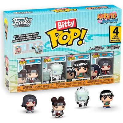 Funko BITTY POP 4 Pack Naruto Shippuden Tenten Funko BITTY POP 4 Pack Naruto Shippuden Tenten