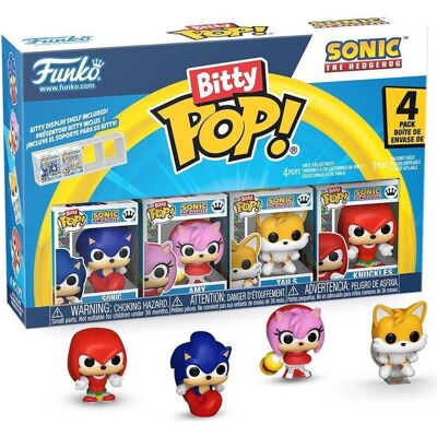 Funko BITTY POP 4 Pack Sonic Funko BITTY POP 4 Pack Sonic