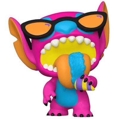 Funko POP! Disney Lilo et Stitch - Summer Stitch Lumière Noire Exclusive Funko POP! Disney Lilo et Stitch - Summer Stitch Lumière Noire Exclusive
