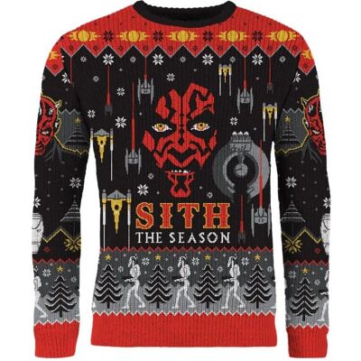 Harry Potter, Herren, Pullover, Star Wars pull de Noël Sith (XXL), Mehrfarbig, (XXL) Harry Potter, Herren, Pullover, Star Wars pull de Noël Sith (XXL), Mehrfarbig, (XXL)