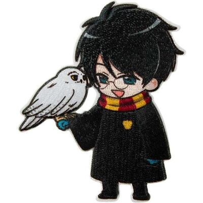 Mono Quick Harry Potter Harry mit Eule, Applikationen, Mehrfarbig Mono Quick Harry Potter Harry mit Eule, Applikationen, Mehrfarbig