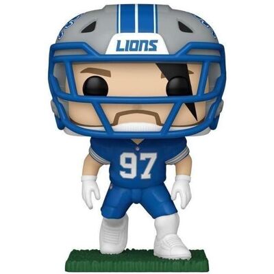 Funko NFL: Legends POP! Sports Vinyl Figur Lions- Aidan Hutchinson (Home) 9 cm Funko NFL: Legends POP! Sports Vinyl Figur Lions- Aidan Hutchinson (Home) 9 cm