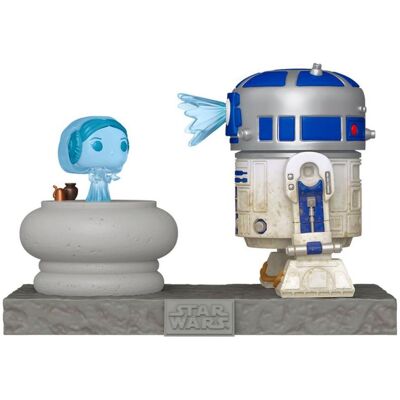 Funko Star Wars - 766 - R2D2 & Leia's hologram Movies Funko Star Wars - 766 - R2D2 & Leia's hologram Movies