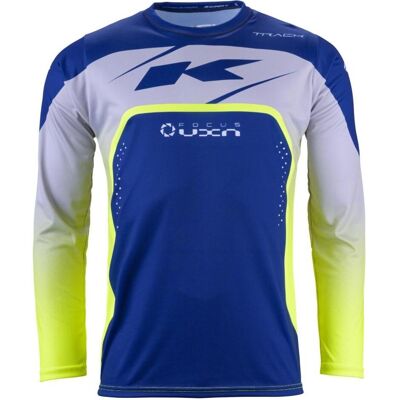 Kenny, Motorsportbekleidung, Racing T-Shirt Cross/Enduro Modell Streckenfokus Marineblau/Grau/Gelb Grösse S (S) Kenny, Motorsportbekleidung, Racing T-Shirt Cross/Enduro Modell Streckenfokus Marineblau/Grau/Gelb Grösse S (S)
